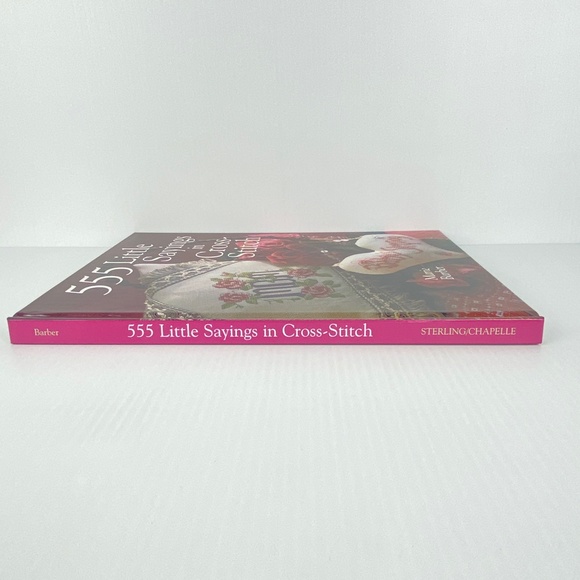 555 Little Sayings in Cross Stitch Book Craft Hardcover Patterns Instructions - Picture 4 of 13